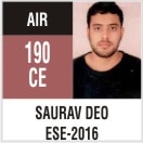 ESE 2016 CE Rank 190